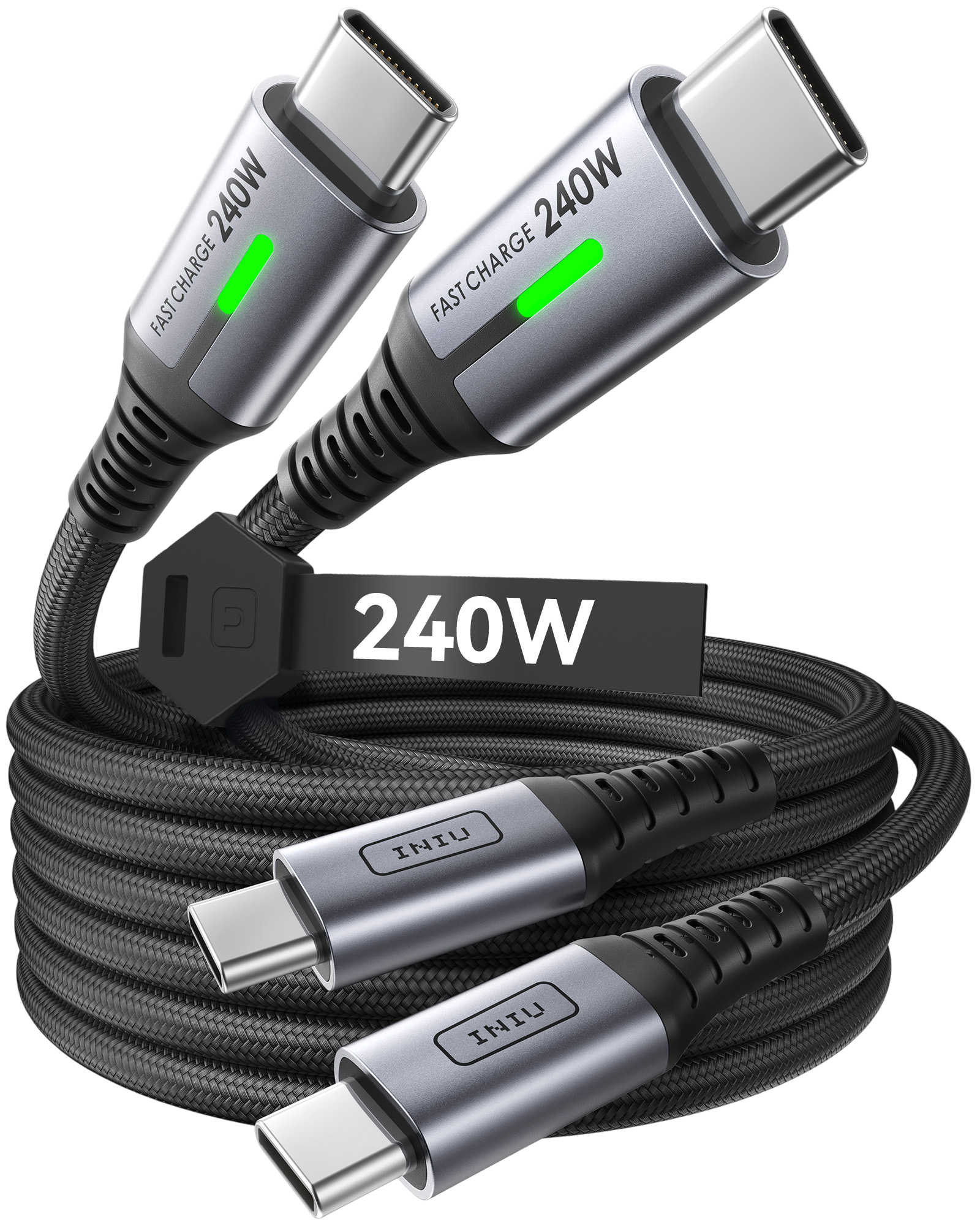 Cavo dati magnetico da USB-C / da tipo C a micro USB da 15 W, stile Cavo dati magnetico da USB-C / da tipo C a micro USB da 15 W, stile