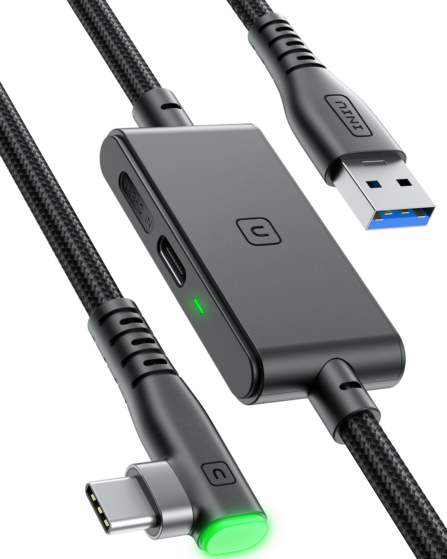 INIU DI401 16FT VR Hochgeschwindigkeits-Übertragungs verbindungs kabel mit separatem Ladeans chluss für ultra-langlebige Leistung