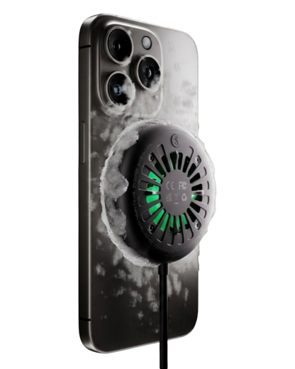 El cargador de INIU WI213 Magsafe, 15W ayuna carga con el ventilador