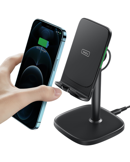 Caricabatterie wireless rapido 15W,