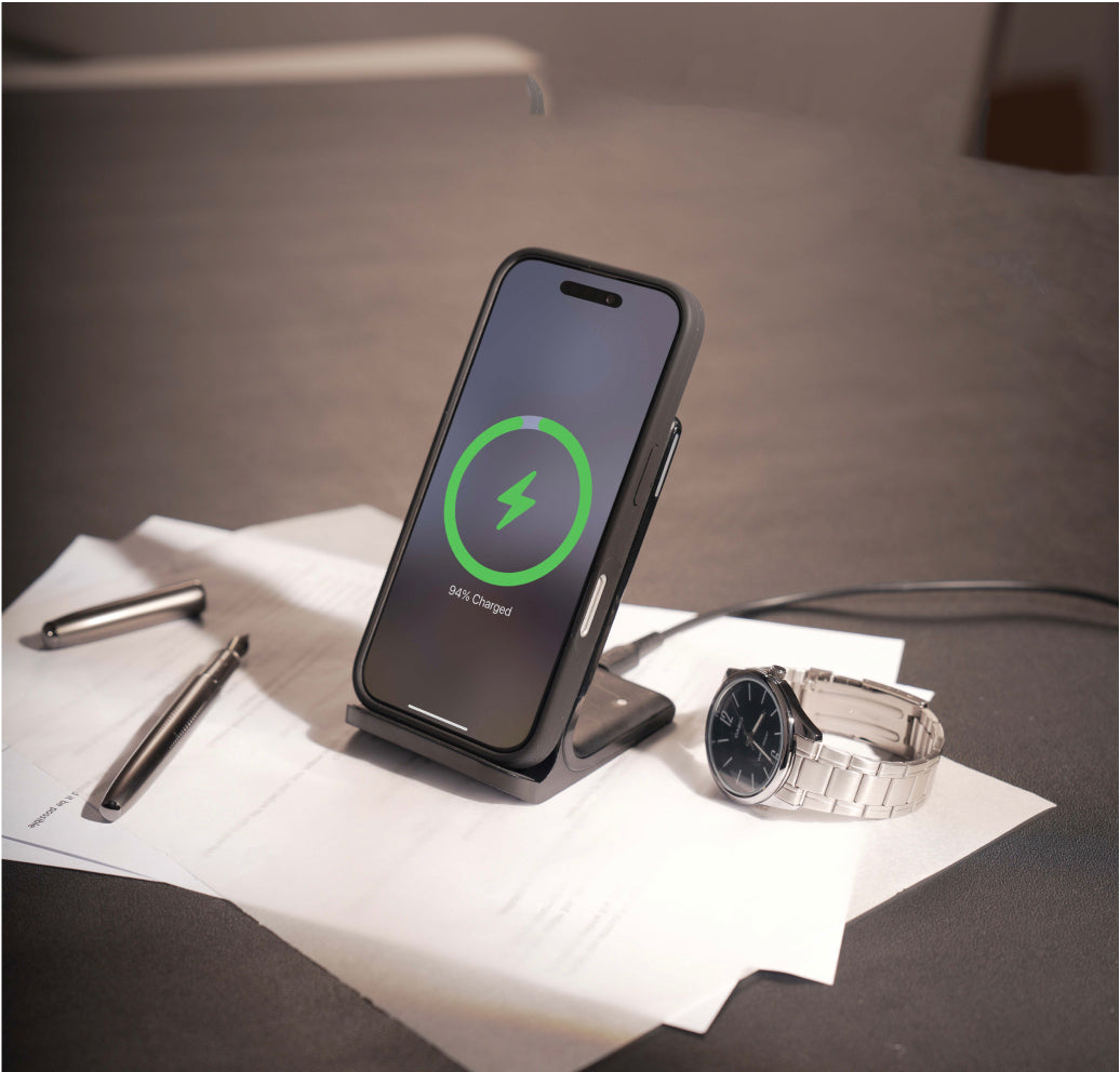 INIU Caricabatterie wireless certificato Qi I211 da 15 W hover