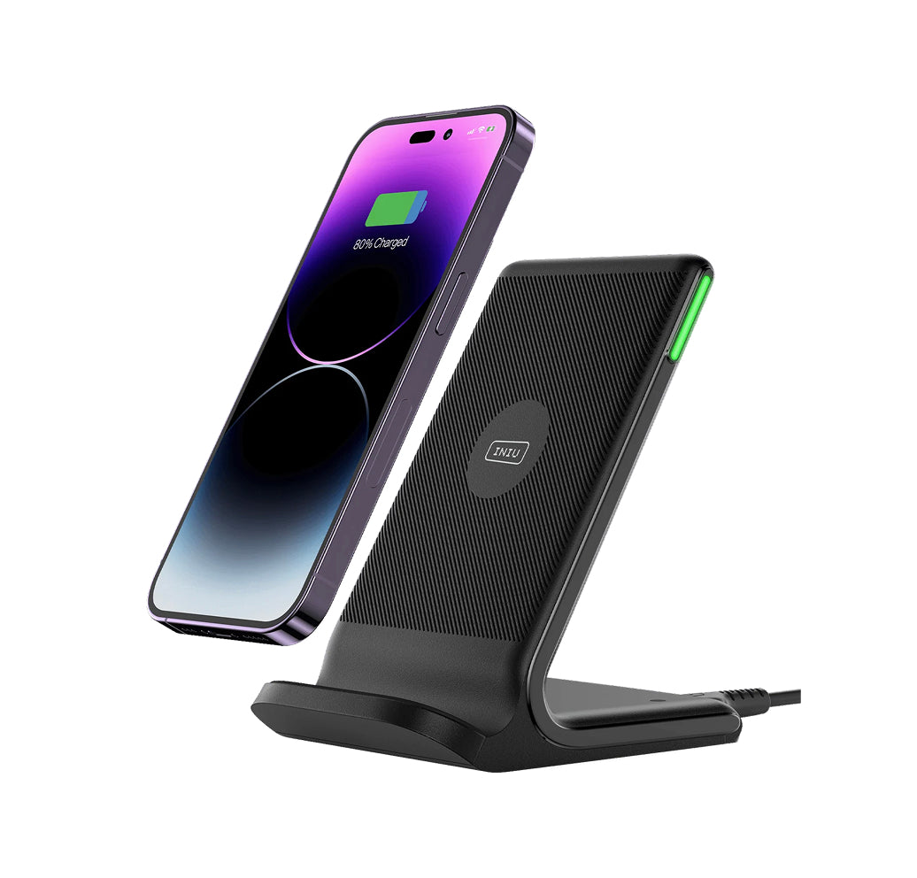 INIU Caricabatterie wireless certificato Qi I211 da 15 W