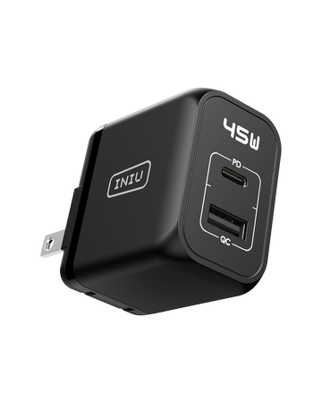 INIU I623 2-Port 45W superhurtig oplader