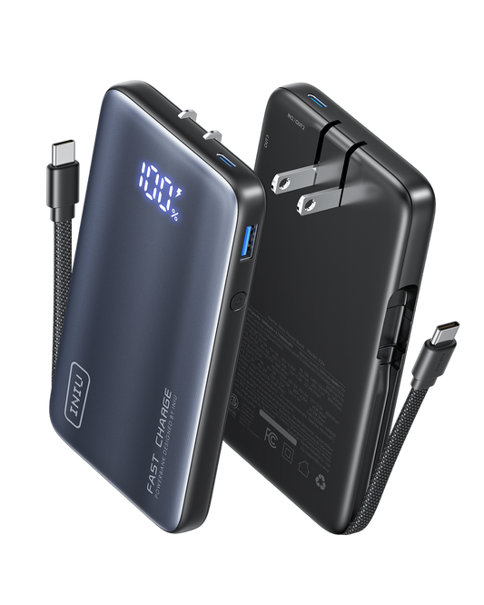 INIU Banco de energía Multi P24 de 45 W y 10 000 mAh
