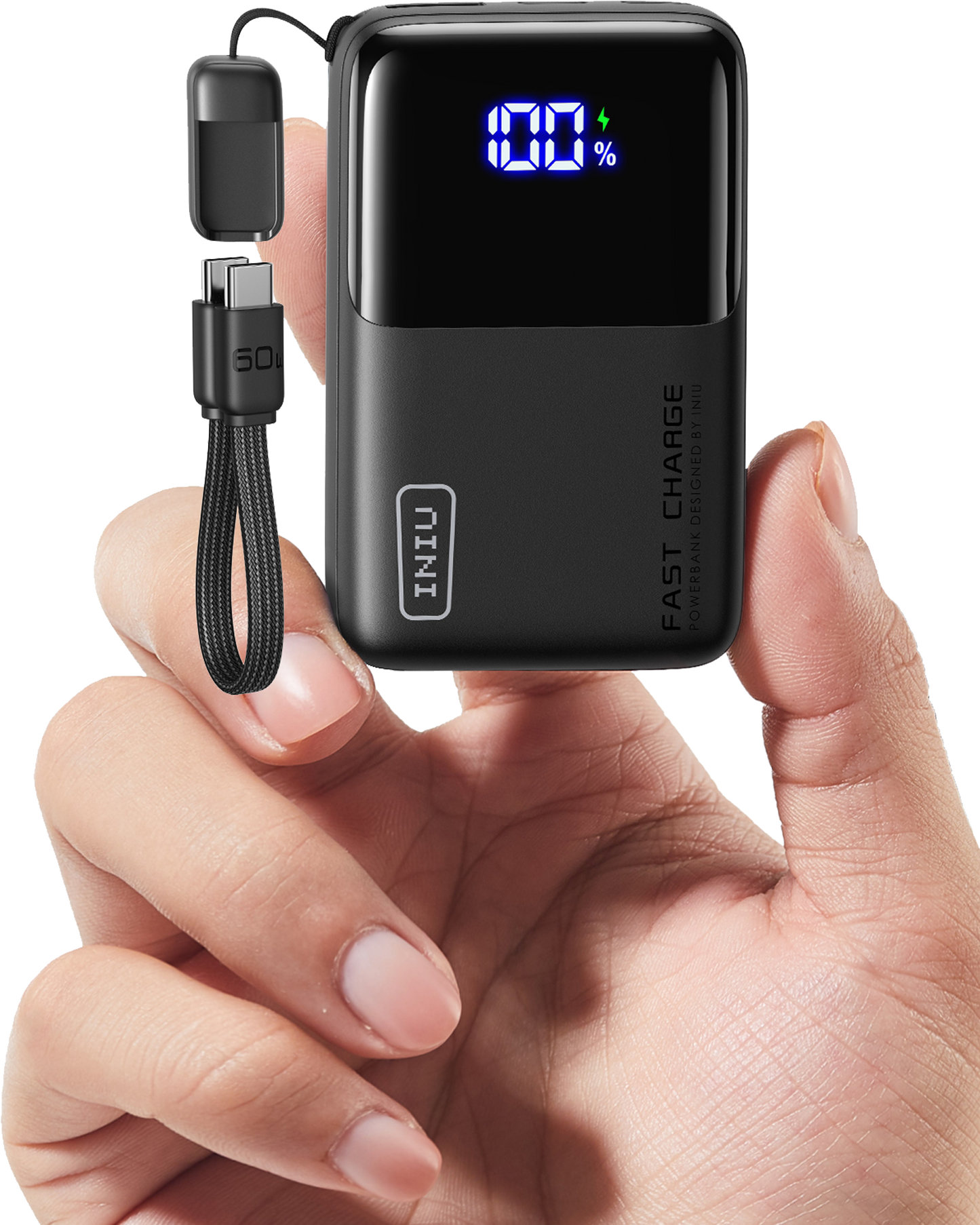 Batterie externe INIU Carry P50-E1 45 W la plus petite 10 000 mAh