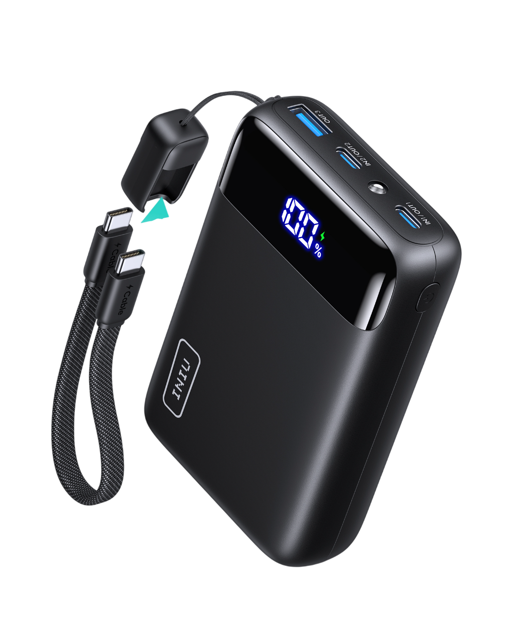 INIU Powerbank Carry P51-E2 22,5 W, najmniejszy, 20000 mAh