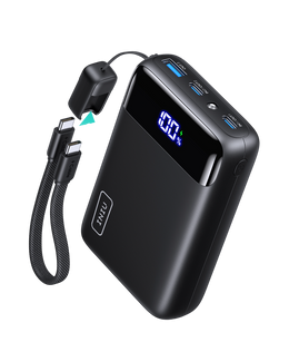 INIU Batería externa Carry P512 de 22,5 W y 20000 mAh (la más pequeña del mercado).