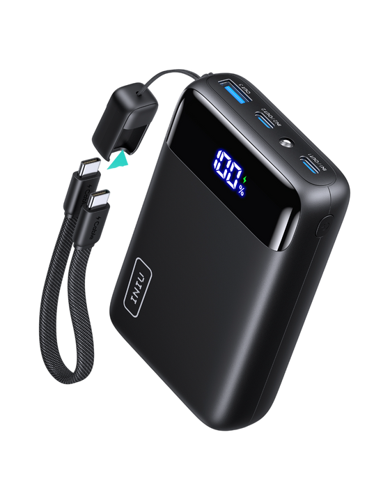 INIU Batería externa Carry P512 de 22,5 W y 20000 mAh (la más pequeña del mercado).