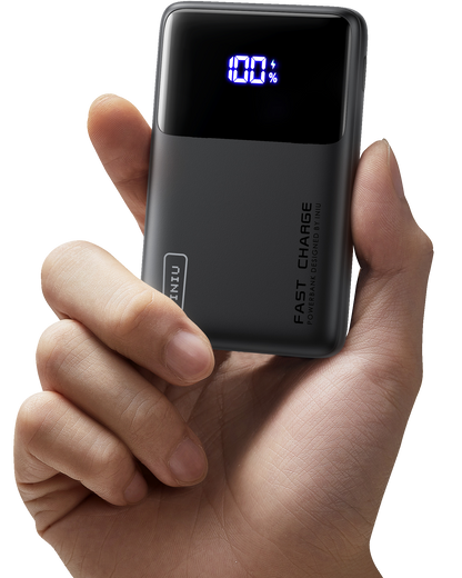 Banco de energía delgado INIU Carry P61-E1 de 22,5 W y 10 000 mAh