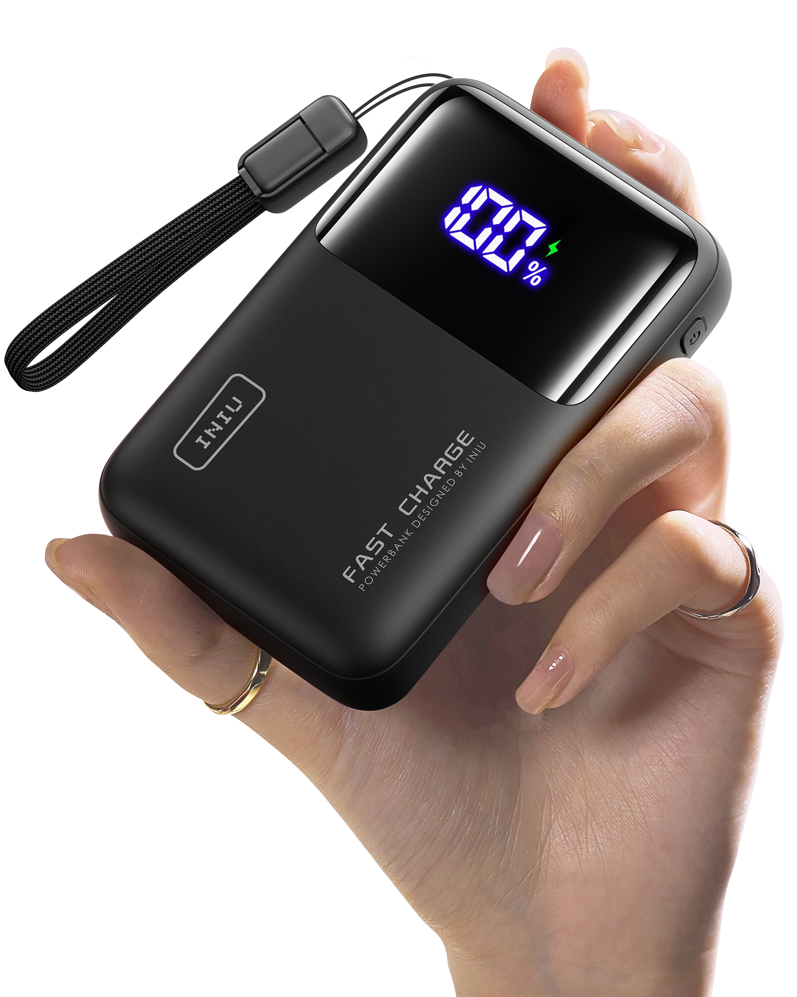 Batterie externe INIU Cougar P62-E1 la plus petite 65 W 20 000 mAh