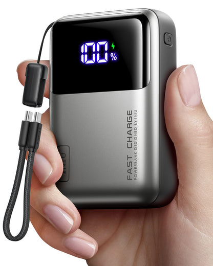 INIU Banco de energía Cougar P62, el más pequeño, 65 W, 20 000 mAh