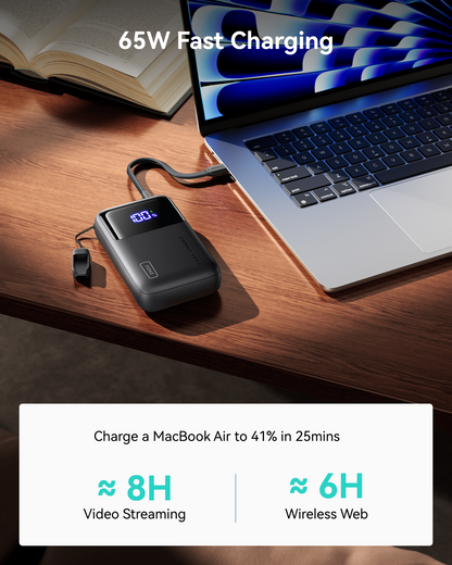 INIU Cougar P62-E1 Power Bank najmniejszy 65 W 20000 mAh