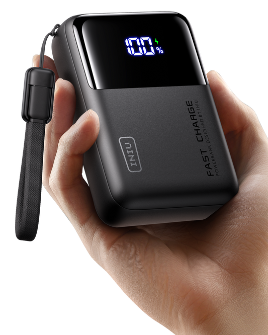 INIU Cougar P63-E1 Power Bank Mindste 100W 25000mAh
