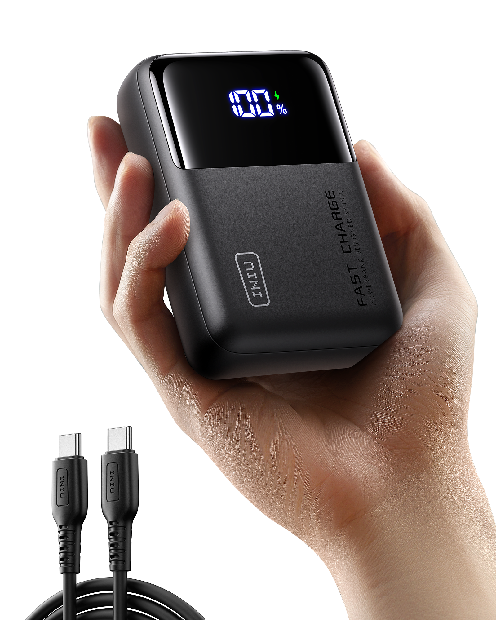 [New] INIU Cougar P63-E1 Power Bank Mindste 100W 25000mAh