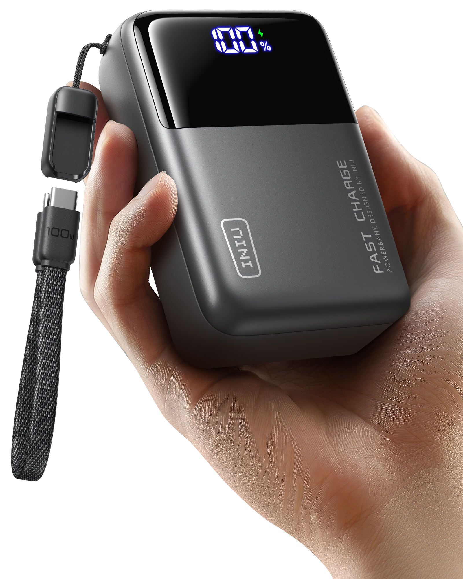 INIU Cougar P63-E1 Powerbank Kleinste 100W 25000mAh