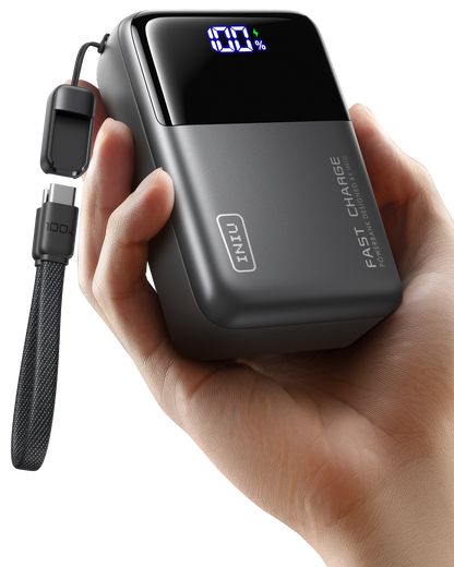 INIU Cougar P63-E1 Powerbank Minsta 100W 25000mAh