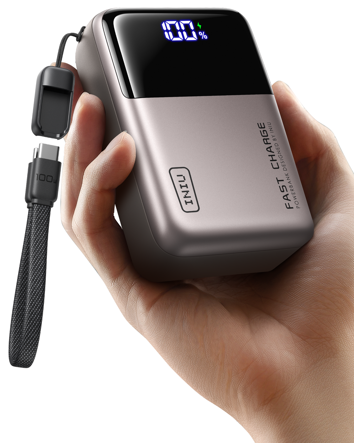 INIU Cougar P63-E1 Powerbank Minsta 100W 25000mAh