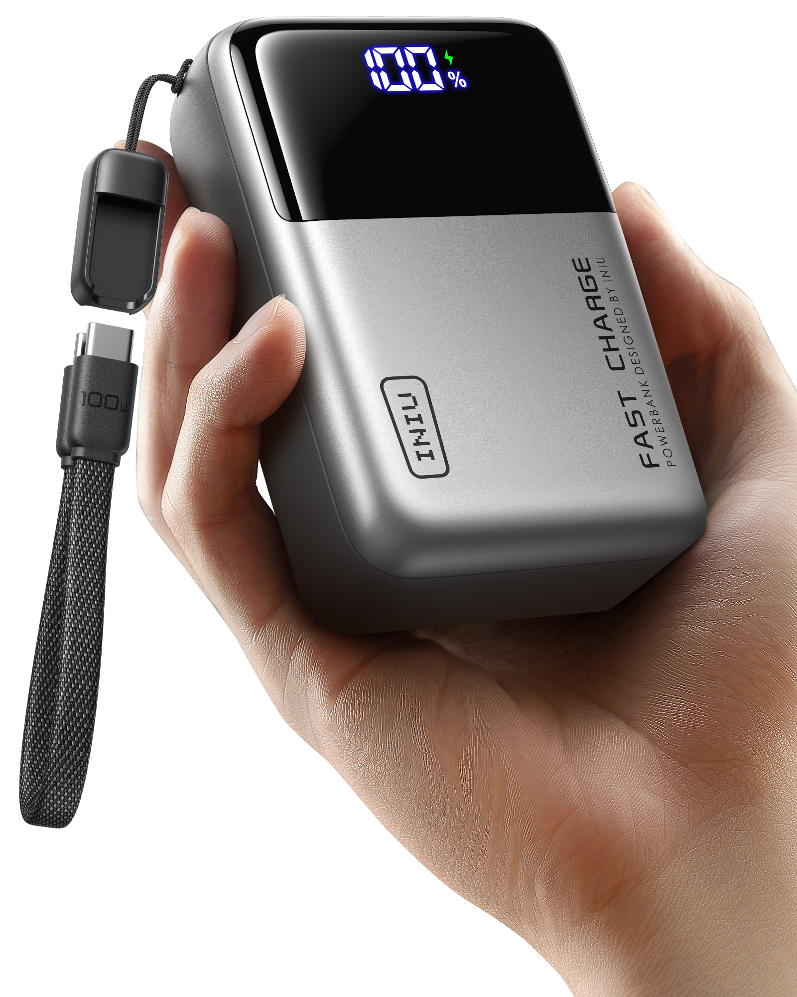 INIU Cougar P63-E1 Powerbank Kleinste 100W 25000mAh