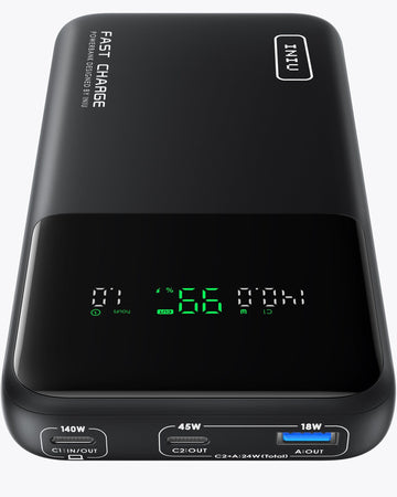 【Ny】 INIU P64-E1 Power Bank Hurtigste 140W 25000mAh