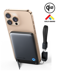 INIU Powerbank SnapGo P71-E1 Magsafe Qi2 15 W, najcieńszy, 5000 mAh