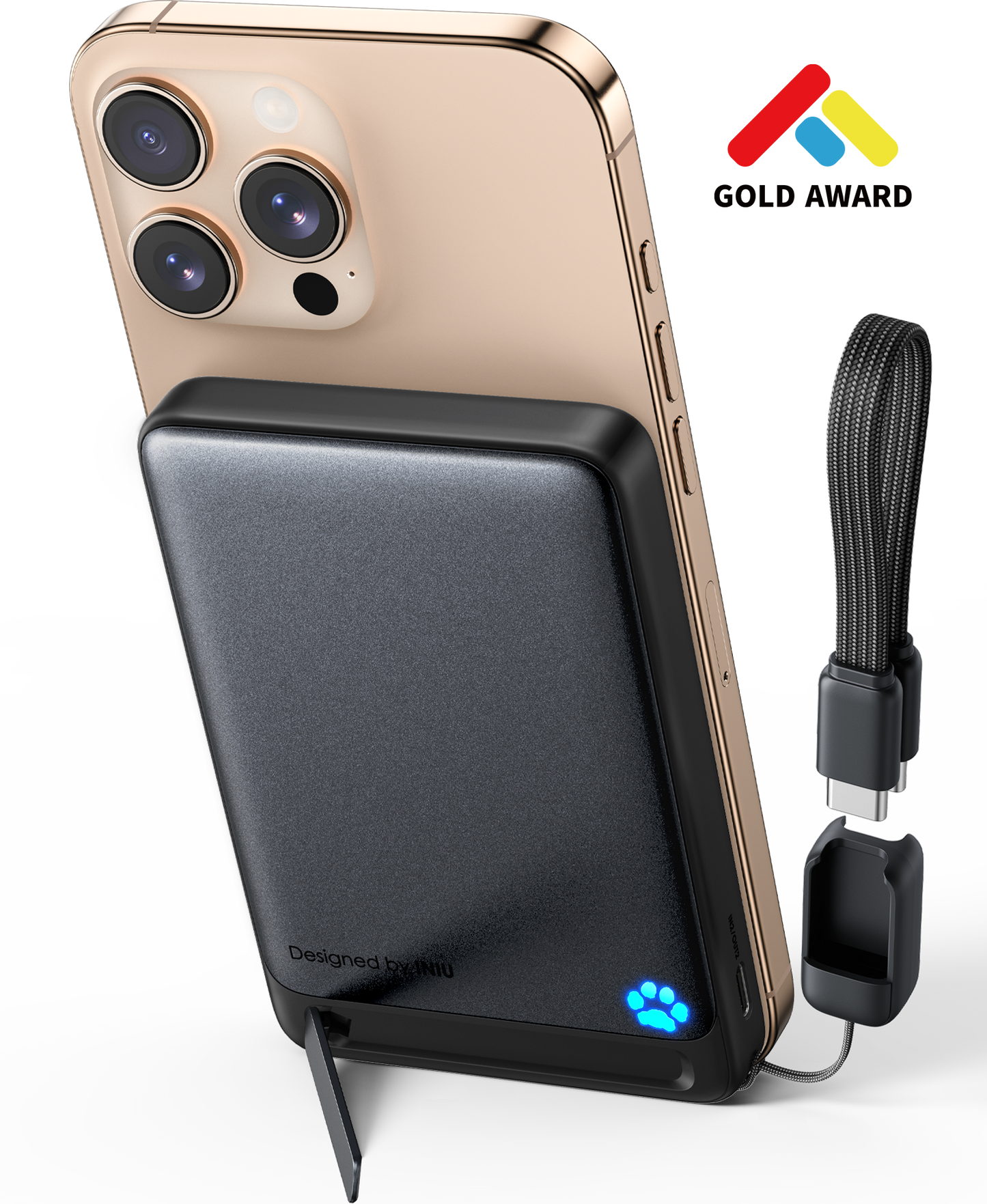 Cargador inalámbrico INIU SnapGo P73-E1 Qi2 15W 10000mAh