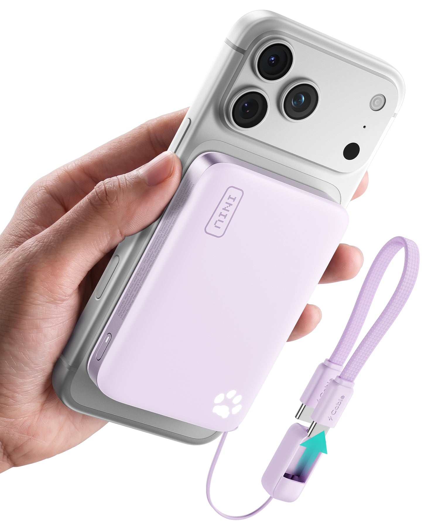 INIU SnapGo P771 Qi2.2 25W Magnetic Power Bank | 10000mAh