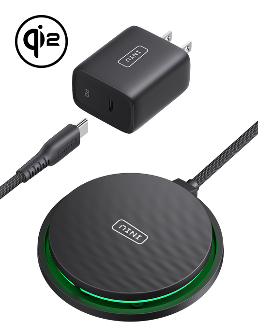 INIU W11-E1 Qi2 15W magnetisches LED-Wireless-Ladegerät