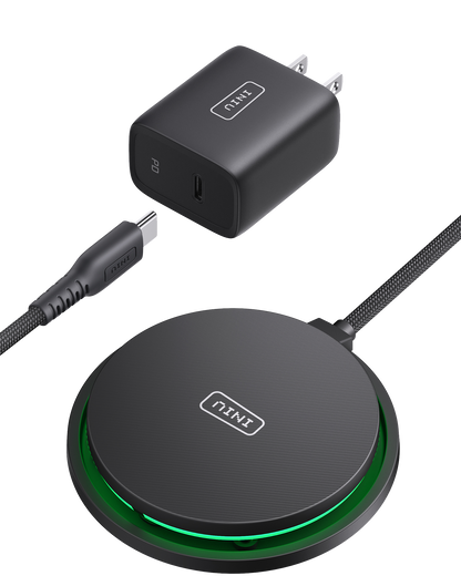 INIU W11-E1 Qi2 15W magnetisches LED-Wireless-Ladegerät