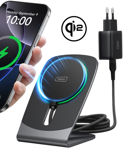 INIU Ładowarka bezprzewodowa magnetyczna Qi2 15 W W21-E1