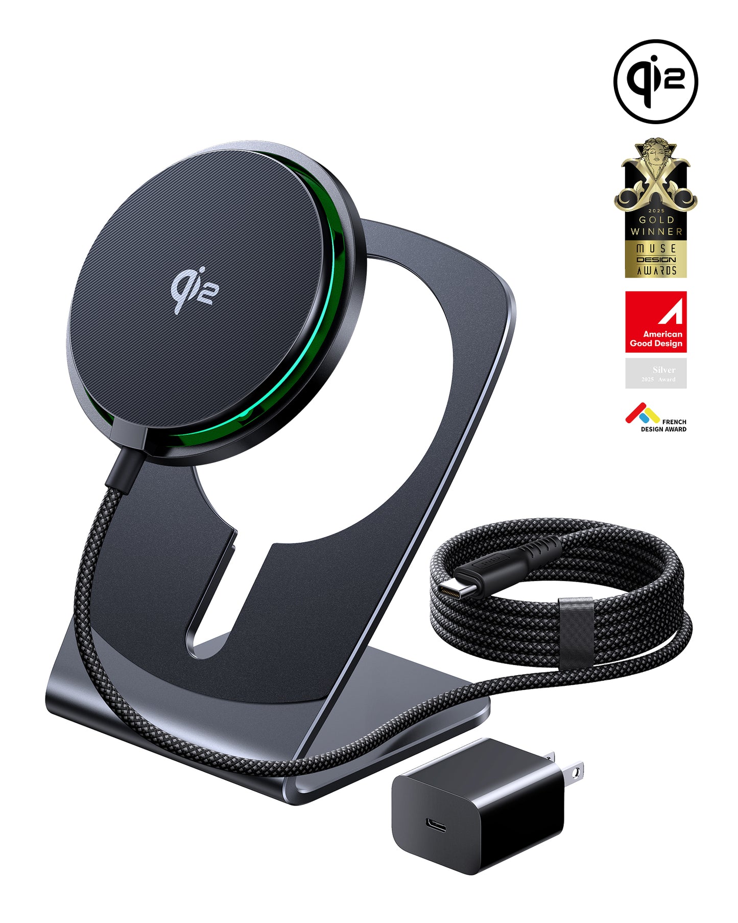 INIU W21-E1 Qi2 15W magnetische draadloze oplader