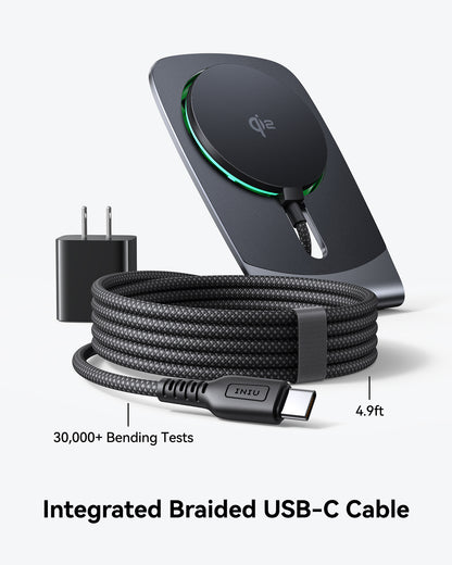 INIU W21-E1 Qi2 15W magnetische draadloze oplader