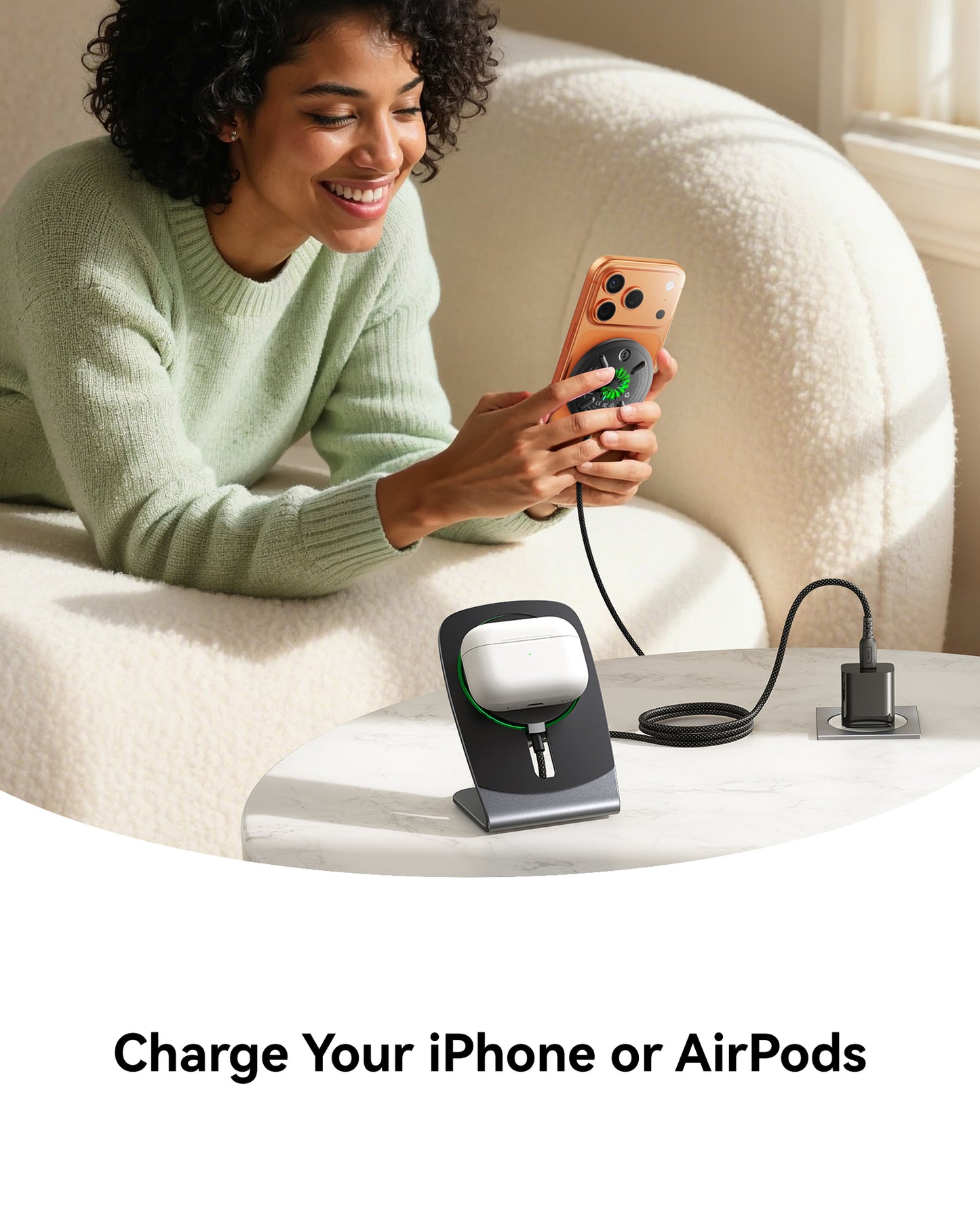 INIU W21-E1 Qi2 15W magnetische draadloze oplader