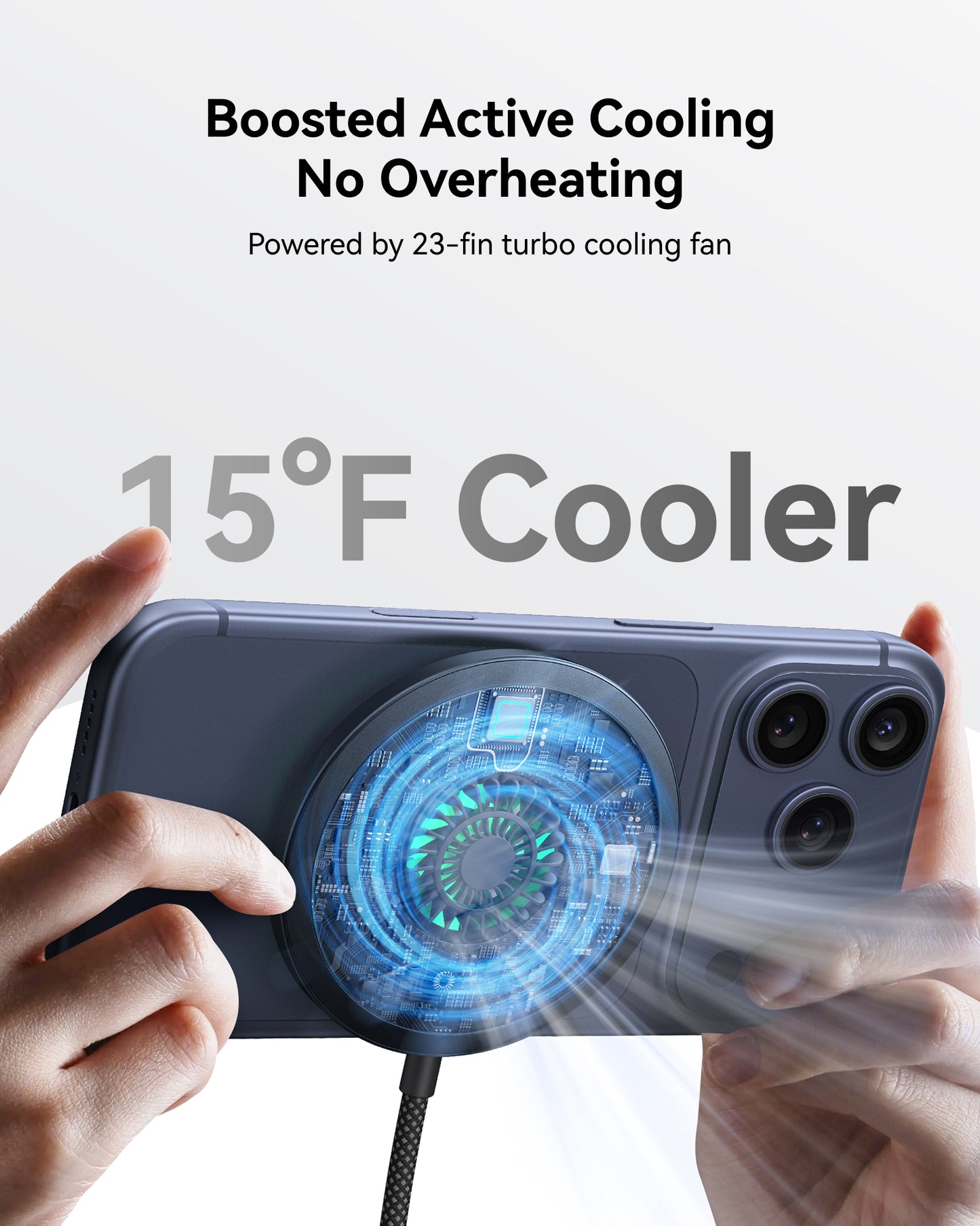 INIU W21-E1 Qi2 15W magnetische draadloze oplader