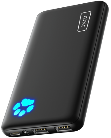 INIU B41 Power Bank 15 W Hochgeschwindigkeitsladung Schlankste 10.000 mAh