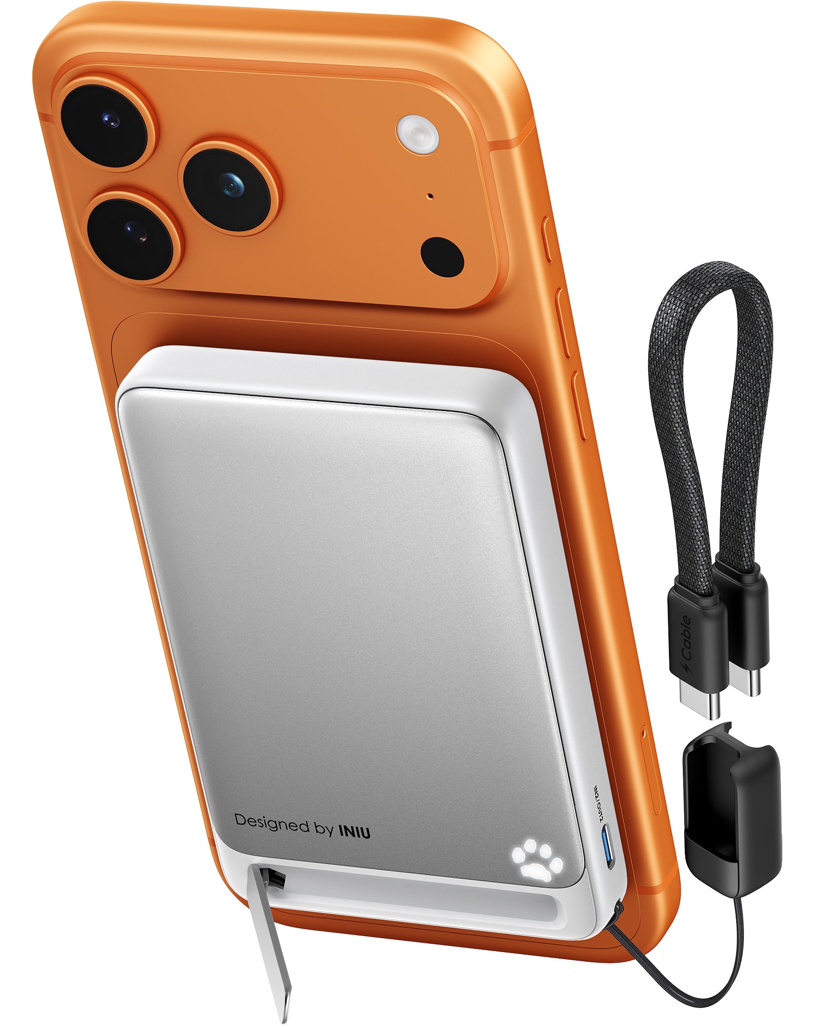 INIU SnapGo P73-E1 Trådlös Laddare Qi2 15W 10000mAh