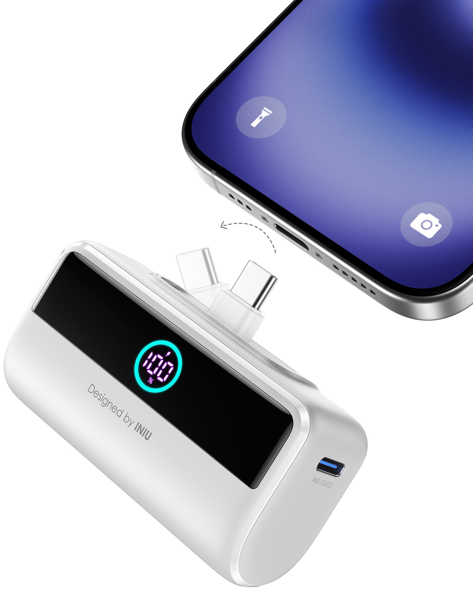 [New] Batterie externe INIU Carry P45-E1 22, 5 W 5 500 mAh