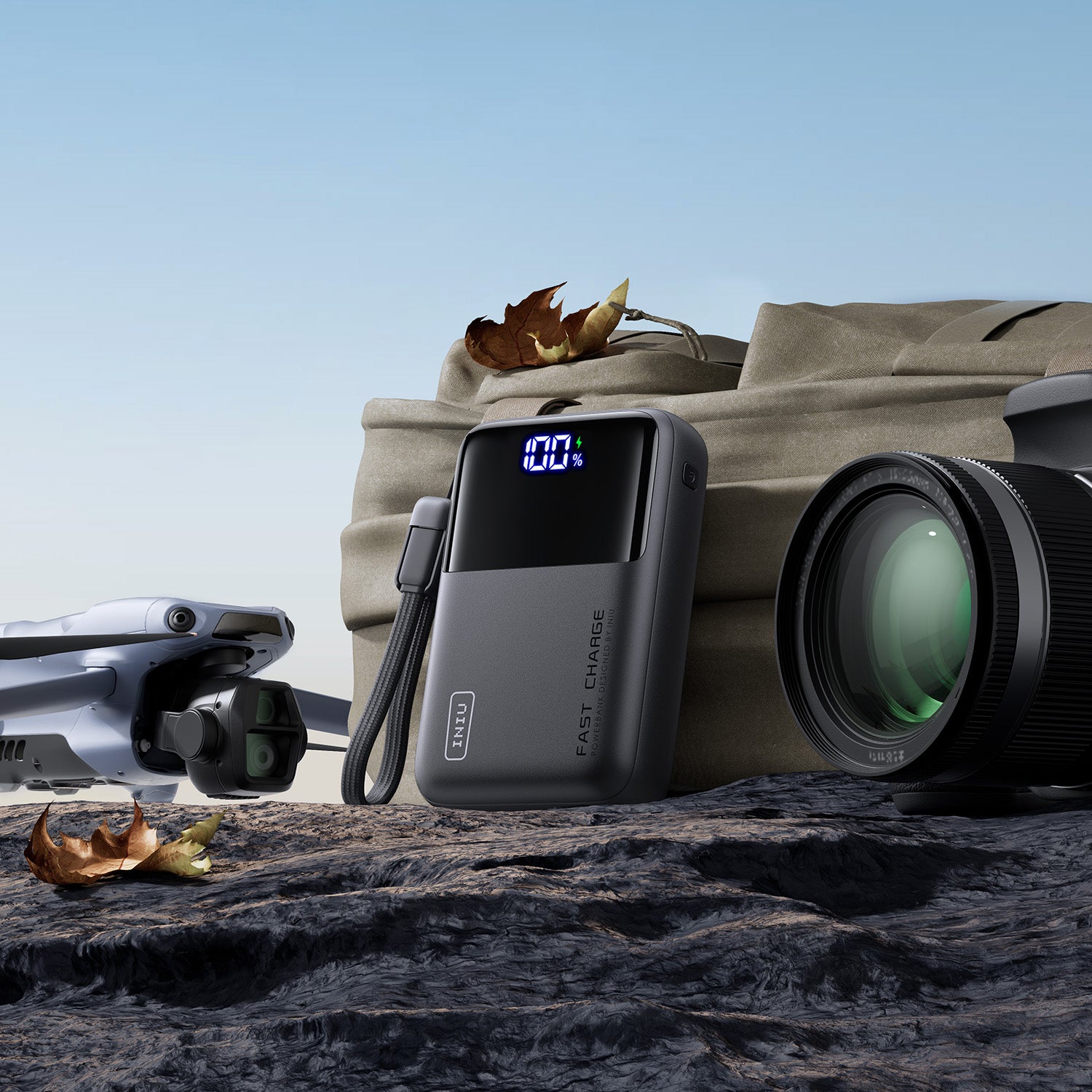 INIU Cougar P63-E1 Powerbank Kleinste 100W 25000mAh