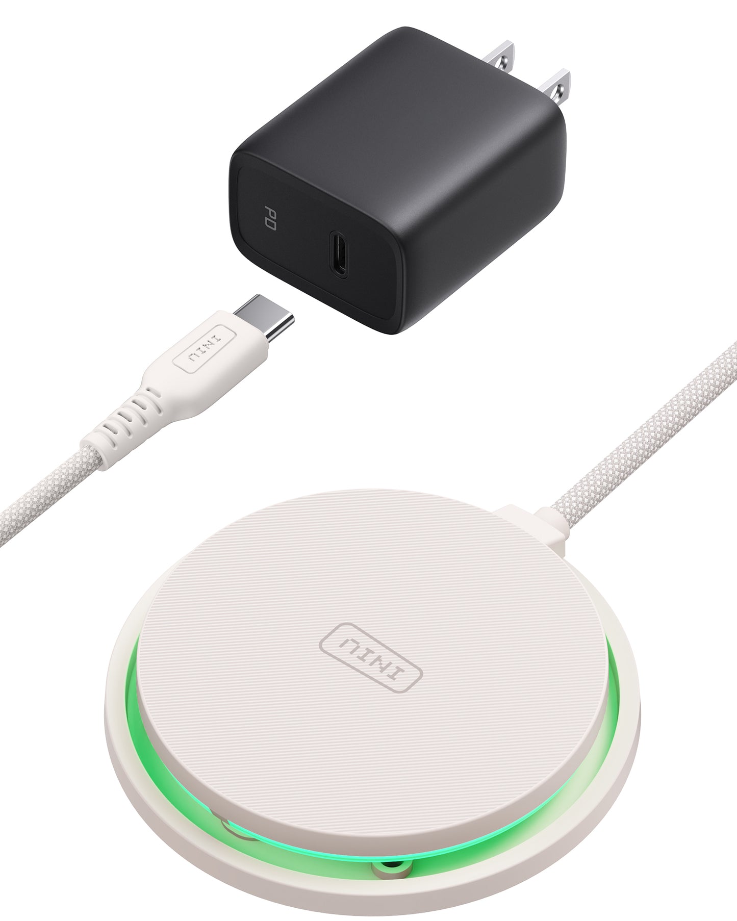 INIU W11-E1 Qi2 15W magnetisches LED-Wireless-Ladegerät