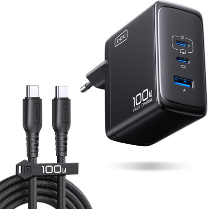 INIU A11 100W 3-Port GaN-Ladegerät