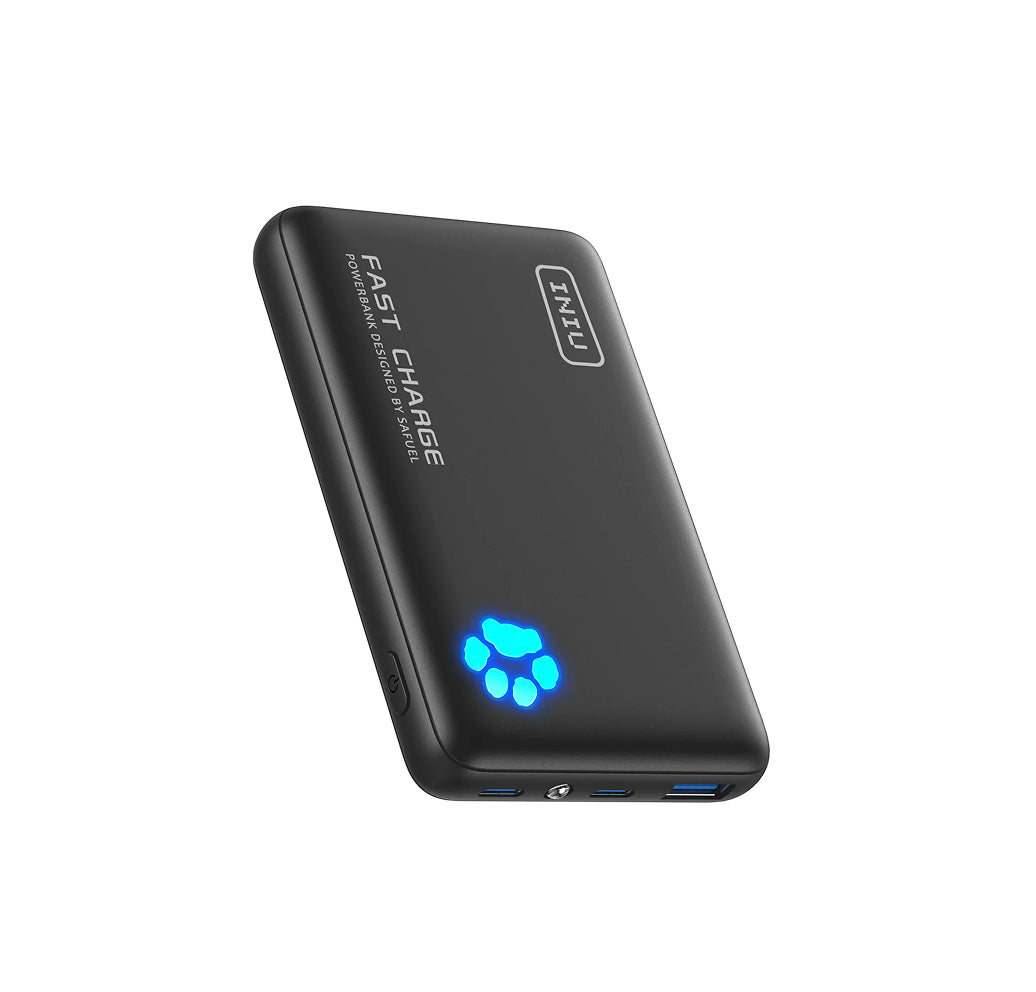 INIU Power Bank Pawsible P41, ricarica rapida, 45 W, 10000 mAh hover
