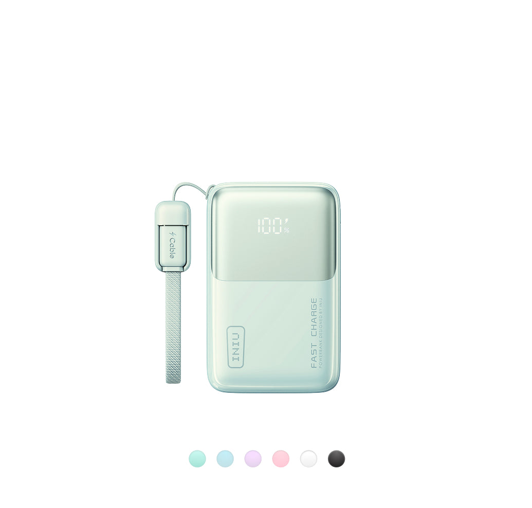 INIU Power Bank Pocket Rocket P50 da 45 W e 10000 mAh