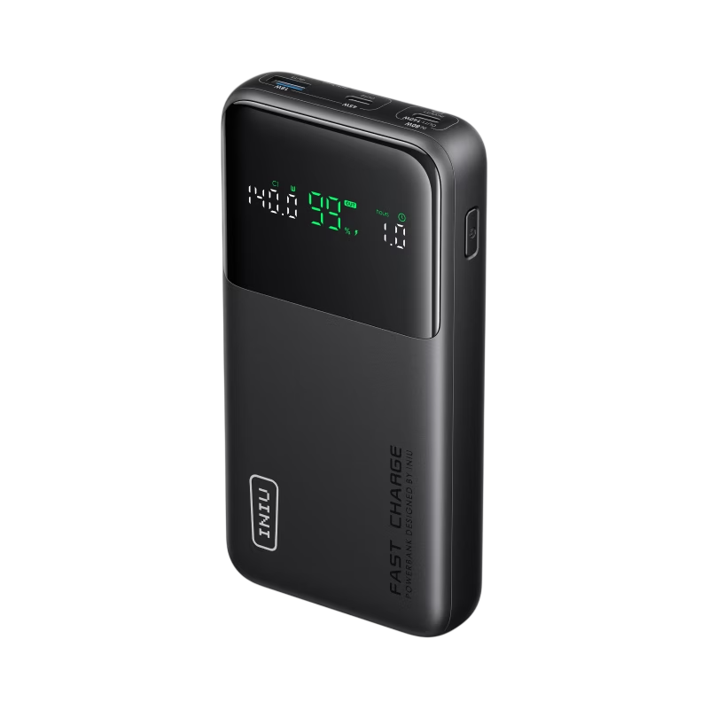 INIU Batería externa Cougar para portátil, 25000 mAh, 140 W, carga rápida.