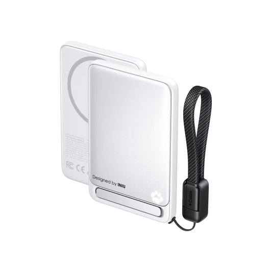 INIU SnapGo Slim Power Bank magnetico da 5000 mAh 15 W, MagSafe